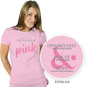 Camiseta Power of Pink