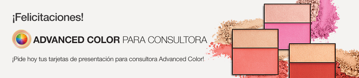 Tarjeta de felicitaciones Advanced Color para consultora
