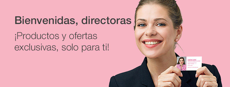 Bienvenidas directoras - ¡Productos y ofertas exclusivas, solo para ti!