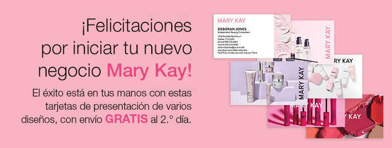 ¡Felicitaciones por iniciar tu nuevo negocio Mary Kay!