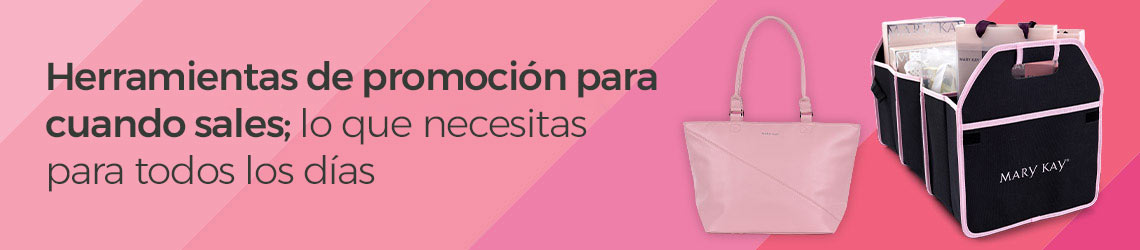 Herramientas de promoción para cuando sales; lo que necesitas para todos los días