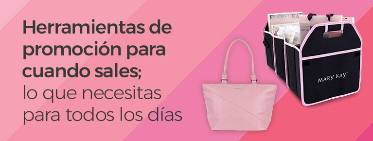 Herramientas de promoción para cuando sales; lo que necesitas para todos los días