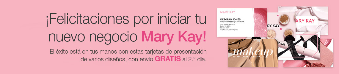 ¡Felicitaciones por iniciar tu nuevo negocio Mary Kay!