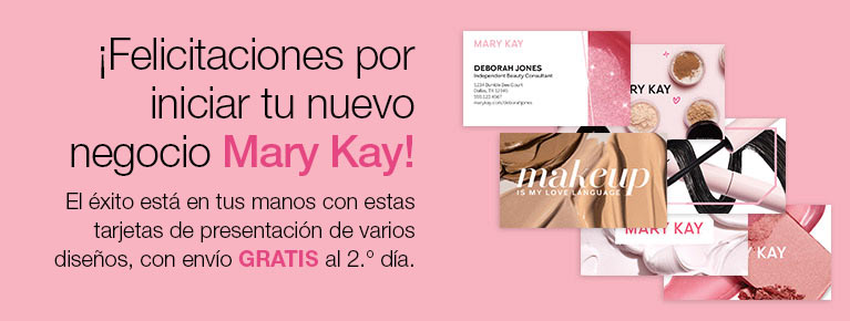 ¡Felicitaciones por iniciar tu nuevo negocio Mary Kay!