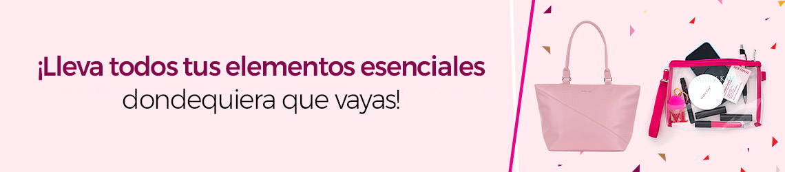 Transporta todos tus elementos esenciales a donde vayas